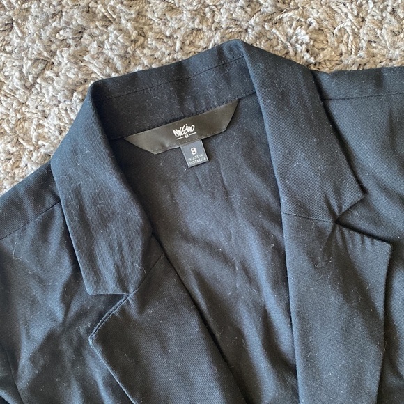 Mossimo Black Blazer Size 8 - Picture 4 of 11